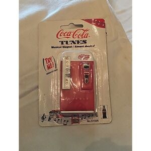 Vintage Coca-Cola COKE Tunes Musical Magnet Coke Vending Machine NIB
